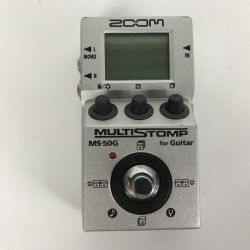 ■■ ZOOM ズーム MULTISTOMP マルチエフェクター 電源アダプター付 MS-50G Bランク