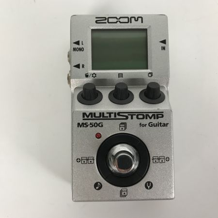  ZOOM ズーム MULTISTOMP マルチエフェクター 電源アダプター付 MS-50G