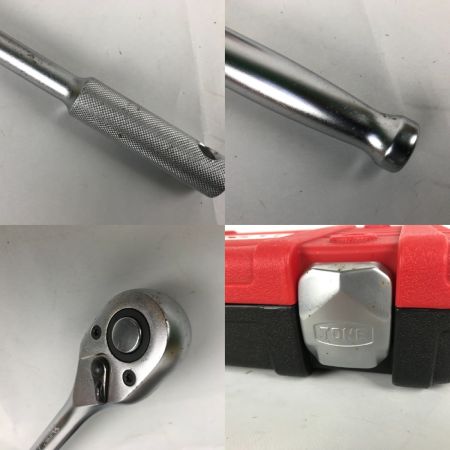  TONE トネ ソケットレンチセット 4130MP レッド