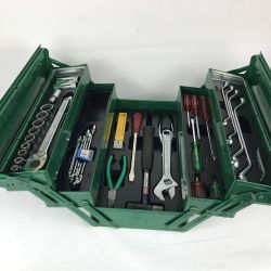 ■■ TONE トネ オートメカニック用  ３段式ツールチェスト 3段メタルケース 工具セット ツールセット  700AX グリーン Cランク