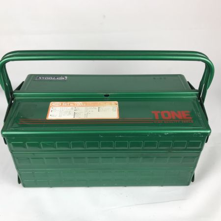  TONE トネ オートメカニック用  ３段式ツールチェスト 3段メタルケース 工具セット ツールセット  700AX グリーン
