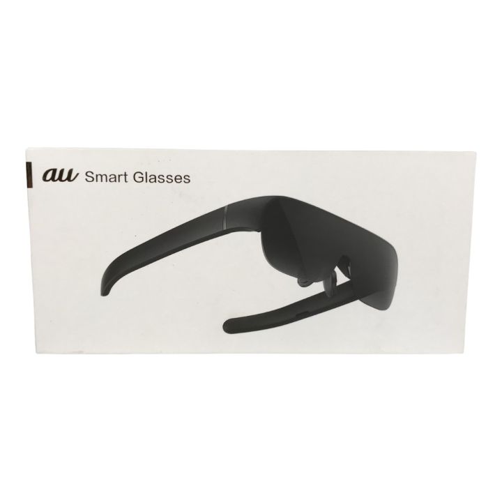 【美品】au Smart Glasses SY-G001 ブラック au Smart Glasses スマートグラス SY-G001 - 中古デジタル機器・家電