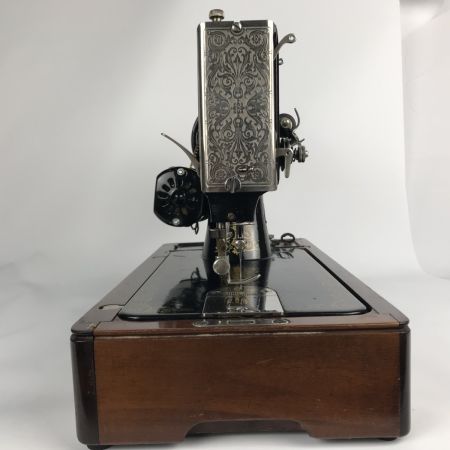  Singer シンガー 【アンティーク】ミシン シンガーモデル99 木箱入り 動作品