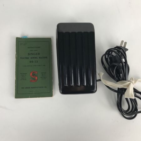  Singer シンガー 【アンティーク】ミシン シンガーモデル99 木箱入り 動作品