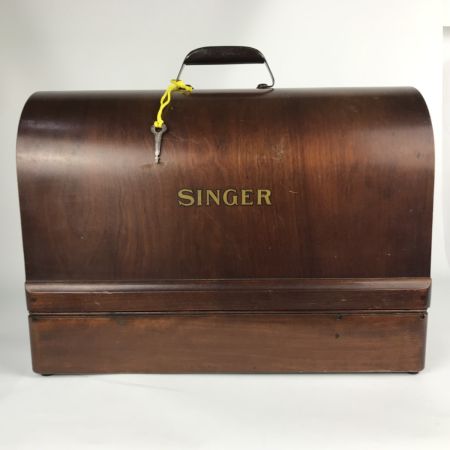  Singer シンガー 【アンティーク】ミシン シンガーモデル99 木箱入り 動作品