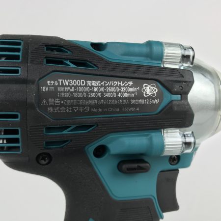 MAKITA マキタ 18V 充電式インパクトレンチ 本体のみ TW300DZ ブルー