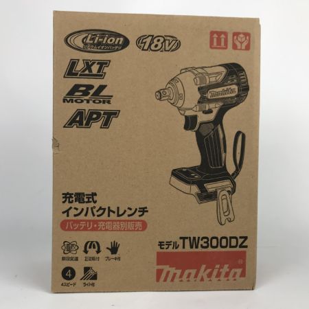  MAKITA マキタ 18V 充電式インパクトレンチ 本体のみ TW300DZ ブルー