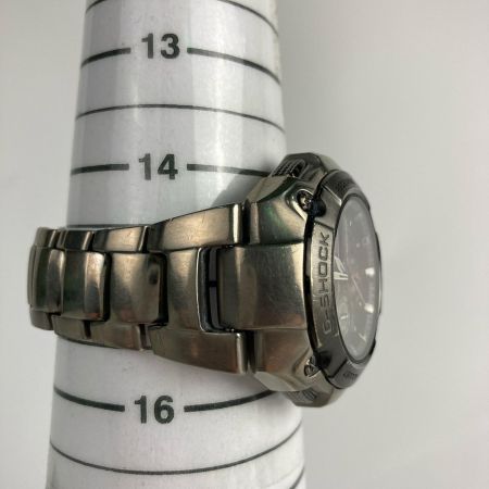  CASIO カシオ 腕時計 G-SHOCK ジーショック 電波ソーラー デジアナウォッチ MRG-7000DJ ブラック x シルバー