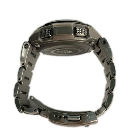  CASIO カシオ 腕時計 G-SHOCK ジーショック 電波ソーラー デジアナウォッチ MRG-7000DJ ブラック x シルバー