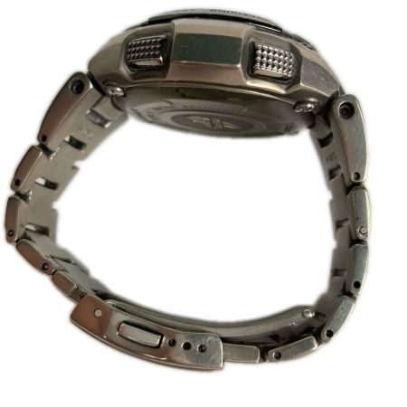 CASIO カシオ 腕時計 G-SHOCK ジーショック 電波ソーラー デジアナウォッチ MRG-7000DJ ブラック x シルバー