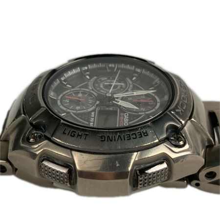  CASIO カシオ 腕時計 G-SHOCK ジーショック 電波ソーラー デジアナウォッチ MRG-7000DJ ブラック x シルバー