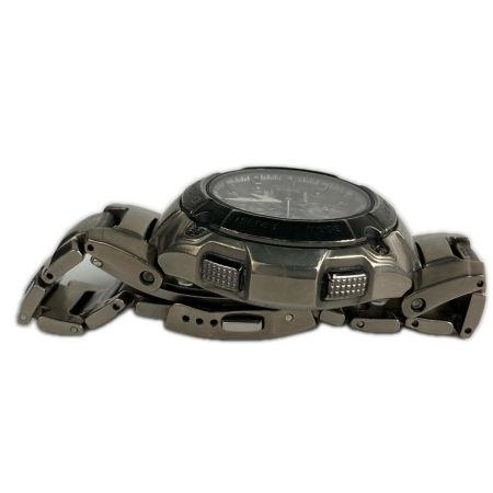  CASIO カシオ 腕時計 G-SHOCK ジーショック 電波ソーラー デジアナウォッチ MRG-7000DJ ブラック x シルバー