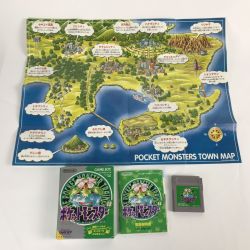 ■■ Nintendo(任天堂) ポケットモンスター 緑 ゲームボーイソフト グリーン 初代ポケモン 箱・取説・マップ付き 動作品 Bランク