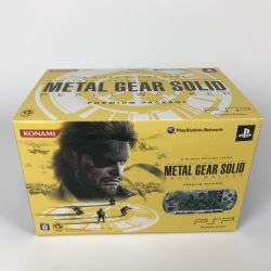 ■■ konami PSP-3000 XZC メタルギアソリッド ピースウォーカー プレミアムパッケージ 本体＋ソフト ジャンク品 Dランク