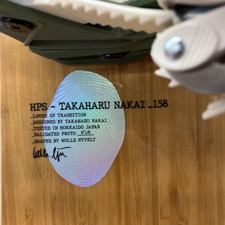  SALOMON サロモン スノーボード  ビンディング付 HPS TAHARU NAKAI 158cm