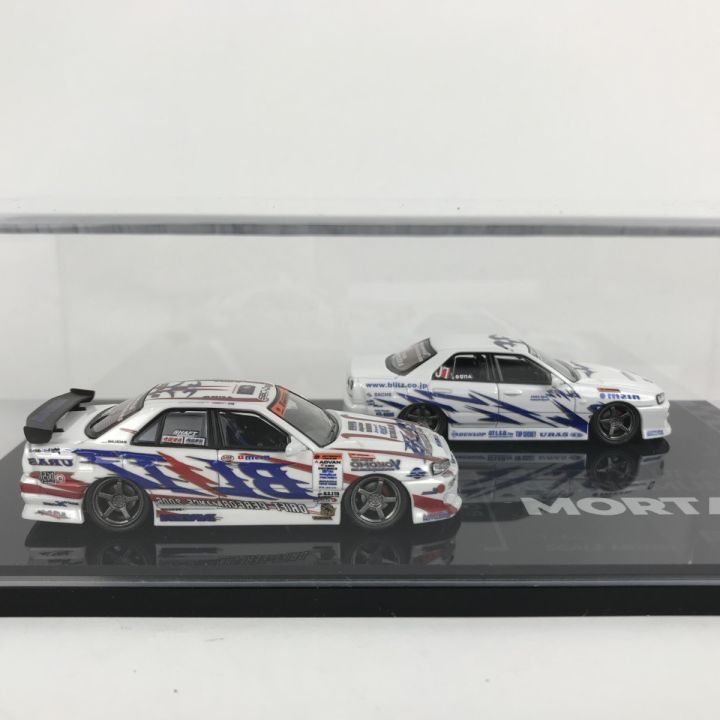 MORTAL MODEL Nissan SKyline MORTAL 1/64 BlitzXURAS D1 ER34 2003