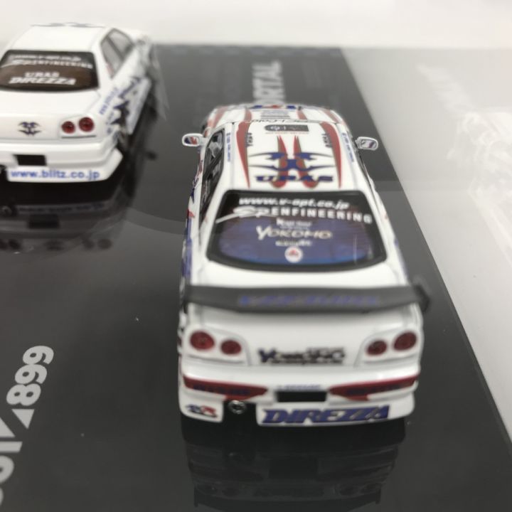 MORTAL MODEL Nissan SKyline MORTAL 1/64 BlitzXURAS D1 ER34 2003