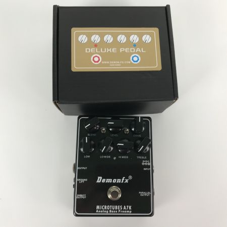 Demonfx ベースエフェクター ベースプリアンプ MICROTUBES A7K