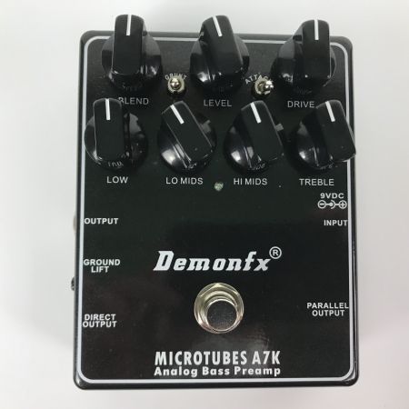  Demonfx ベースエフェクター ベースプリアンプ MICROTUBES A7K