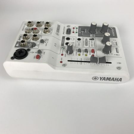  YAMAHA ヤマハ ライブストリーミングミキサー オーディオインターフェイス AG03 ホワイト