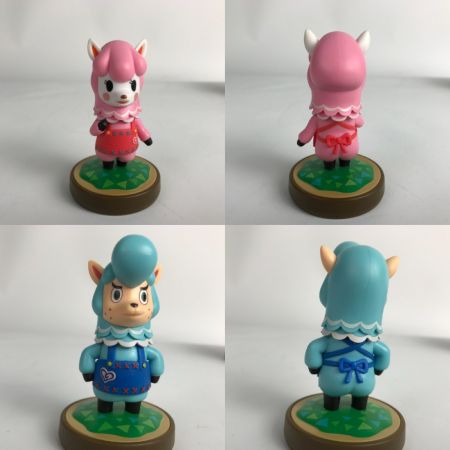  任天堂 amiibo アミーボ どうぶつの森9点まとめ フィギュア／シズエ ケント たぬきち リサ カイゾー等 NVL-001