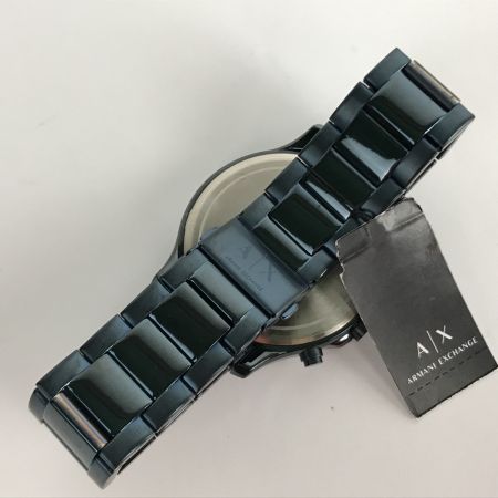  ARMANI アルマーニ アルマーニ・エクスチェンジ 腕時計 ステンレススチール クォーツ AX2430 ネイビー