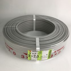 ■■ YAZAKI 電材 VVFケーブル 3芯×2.0mm×長さ100m 2025年08月製造 Nランク
