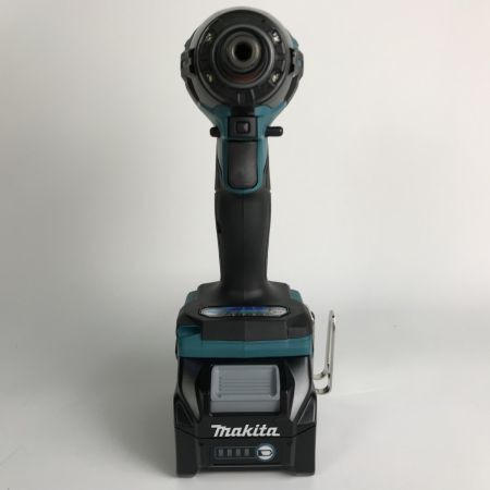  MAKITA マキタ 電動インパクトドライバー 40V 本体/充電器/バッテリー２個/ケース付  TD002GRDX ブルー 未使用品