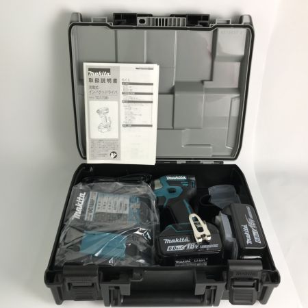  MAKITA マキタ インパクトドライバー 18v 本体/充電器/バッテリー２個 TD173DRGX ブルー 未使用品