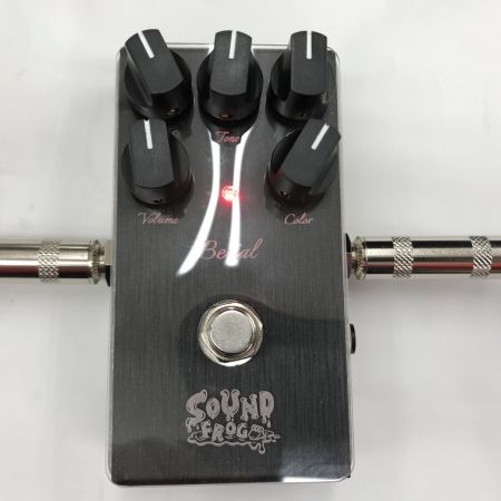  SOUND FROG Berial ベースオーバードライブ LED赤 ベースエフェクター 箱付