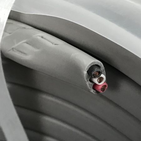  YAZAKI 電材 VVFケーブル 3芯×2.0mm×長さ100m 2025/08製造  グレー