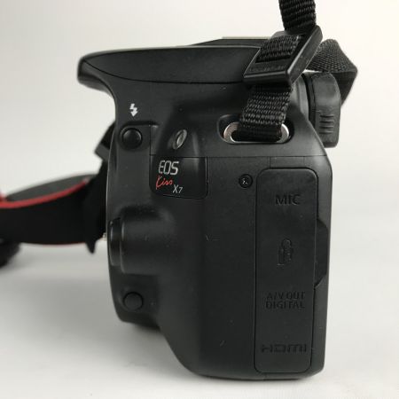  CANON キャノン デジタル一眼レフカメラ ダブルズームキット EOS Kiss X7 EFS18-55mm/EFS55-250mm