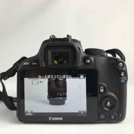  CANON キャノン デジタル一眼レフカメラ ダブルズームキット EOS Kiss X7 EFS18-55mm/EFS55-250mm