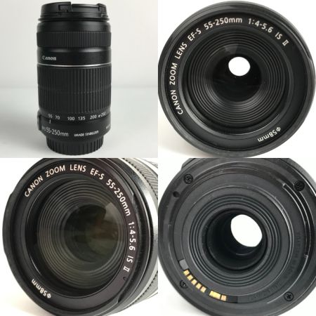  CANON キャノン デジタル一眼レフカメラ ダブルズームキット EOS Kiss X7 EFS18-55mm/EFS55-250mm