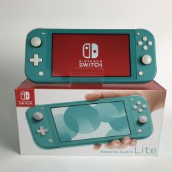 ■■ Nintendo ニンテンドウ Switch LITE ニンテンドウスイッチライト 任天堂 ターコイズ 動作品/付属品完備 Aランク