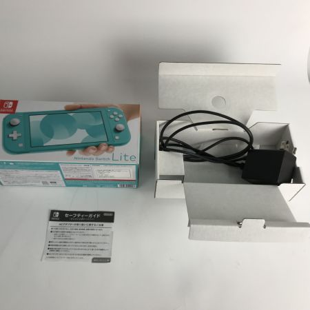  Nintendo ニンテンドウ Switch LITE ニンテンドウスイッチライト 任天堂 ターコイズ 動作品/付属品完備