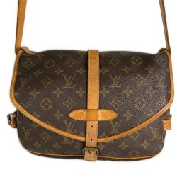 ■■ LOUIS VUITTON ルイヴィトン ショルダーバッグ モノグラム ソミュール M40710 ブラウン Cランク