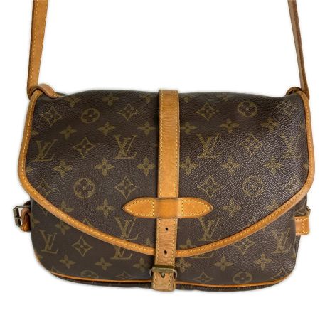  LOUIS VUITTON ルイヴィトン ショルダーバッグ モノグラム ソミュール M40710 ブラウン