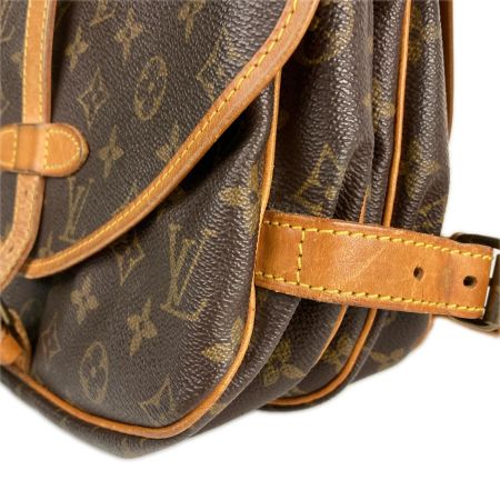  LOUIS VUITTON ルイヴィトン ショルダーバッグ モノグラム ソミュール M40710 ブラウン