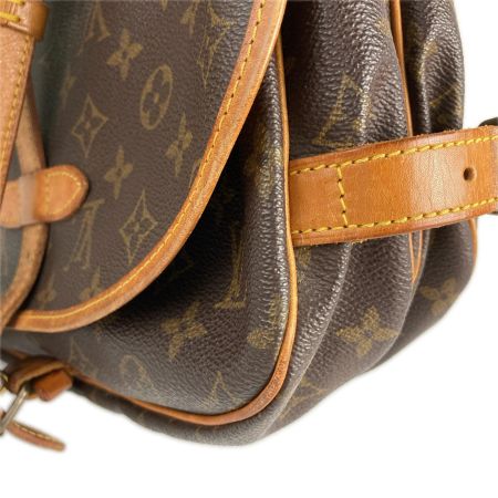  LOUIS VUITTON ルイヴィトン ショルダーバッグ モノグラム ソミュール M40710 ブラウン