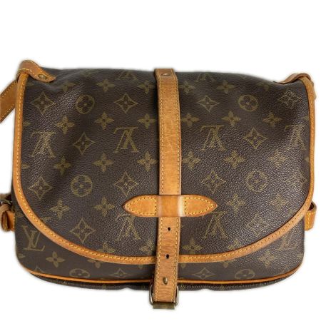  LOUIS VUITTON ルイヴィトン ショルダーバッグ モノグラム ソミュール M40710 ブラウン