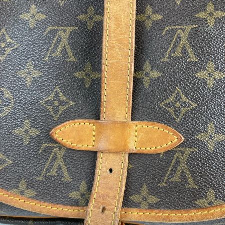  LOUIS VUITTON ルイヴィトン ショルダーバッグ モノグラム ソミュール M40710 ブラウン