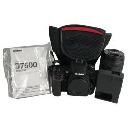 ■■ Nikon ニコン デジタル一眼レフカメラ D7500レンズキット 18-140VRキット 18-140mm1:3.5-5.6  Bランク