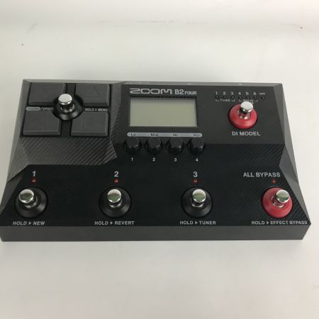  ZOOM ズーム b2 four ベース用 マルチエフェクター 本体のみ b2 four