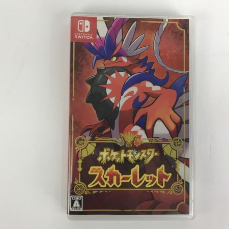  Nintendo ニンテンドウ Switch ポケットモンスター スカーレット