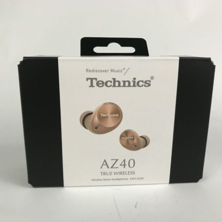  Technics テクニクス ワイヤレスイヤホン EAH-AZ40 ローズゴールド