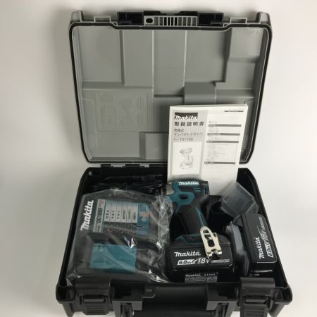 MAKITA マキタ インパクトドライバー 18v 本体/充電器/バッテリー TD173DRGX ブルー 未使用品