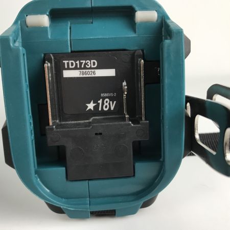  MAKITA マキタ インパクトドライバー 18v 本体/充電器/バッテリー TD173DRGX ブルー 未使用品