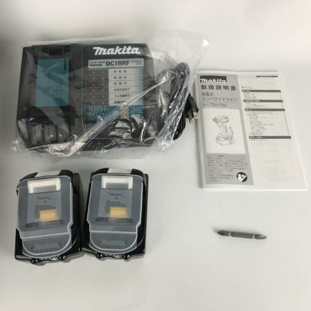  MAKITA マキタ インパクトドライバー 18v 本体/充電器/バッテリー TD173DRGX ブルー 未使用品