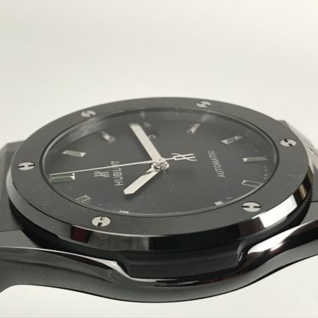  HUBLOT ウブロ 腕時計 クラシック・フュージョン ブラックマジック デイト 箱・取説付 511.CM.1171.RX